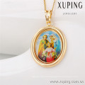 32480 Xuping new 18k gold plated color jewelry religious pendant for Christmas Gifts